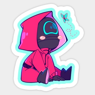 circle soldier sticker Sticker